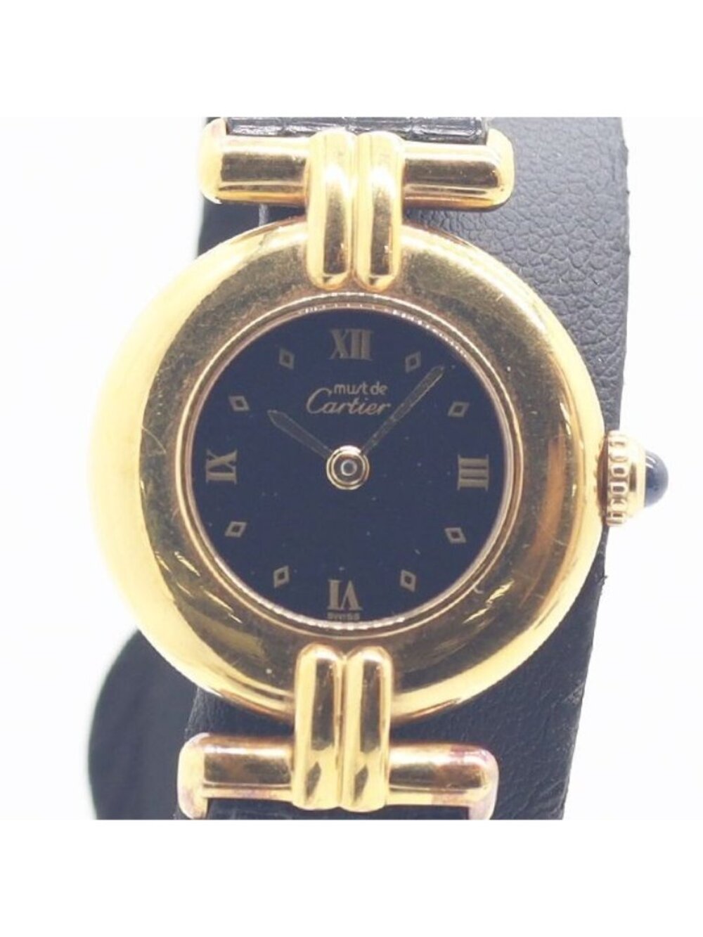 Cartier Must Colisee Black Dial Watch